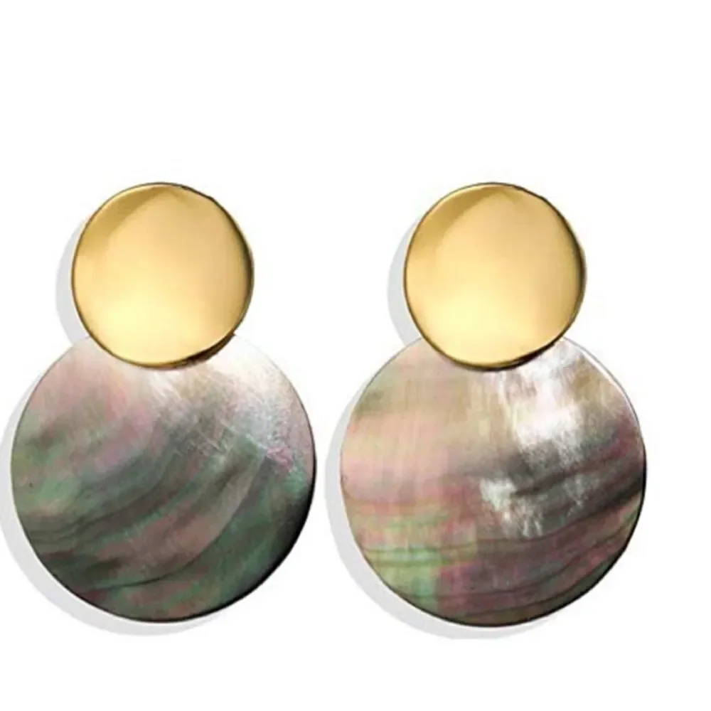 ✨ Round Curved Dangle Earrings ✨